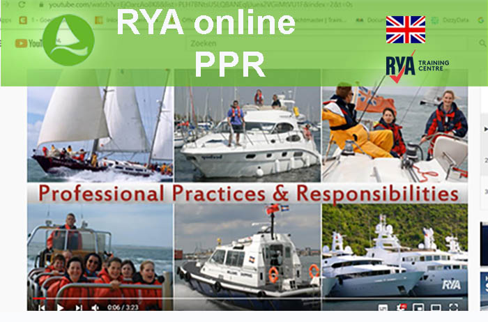 RYA PPR, Professional Practices and Responsibilities